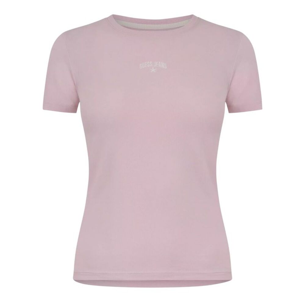 Guess Womens/Ladies Star Print Slim T-Shirt / Lilac